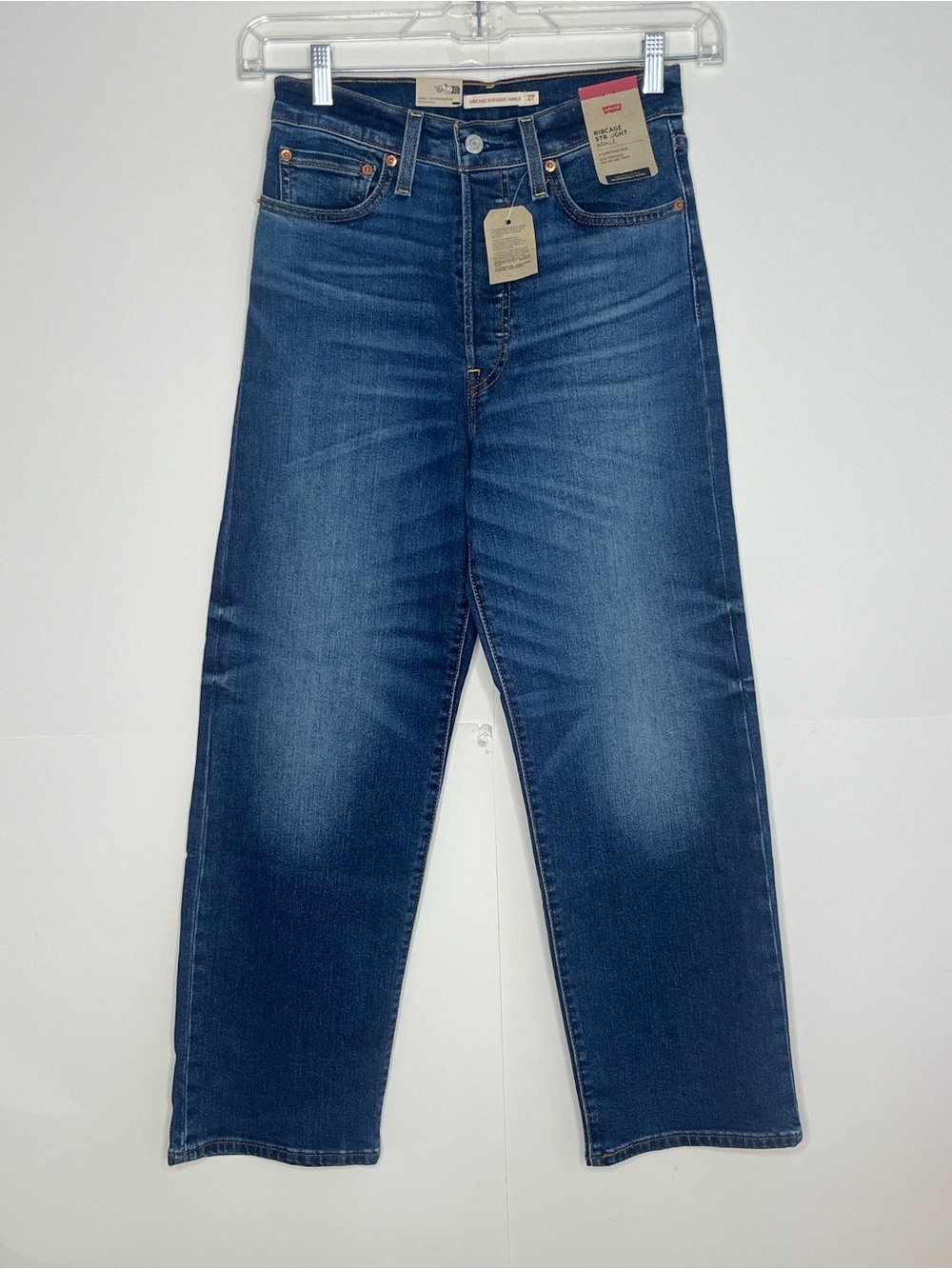 Levi's Womens Ribcage Straight Ankle Jean Size 27